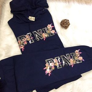 BLING PERFECT HOODIE AND CLASSIC PANTS LARGE